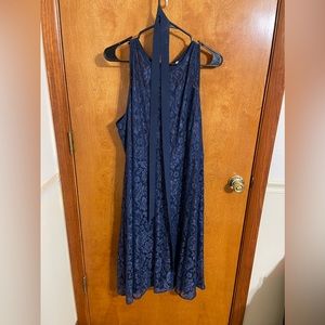 Navy Dress - 5X